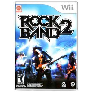 Nintendo Wii 2008 Video Game: Rock Band 2